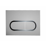 WC tlačítko Ravak Chrome, satin, X01454