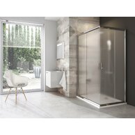 Sprchový kout Ravak Blix BLRV2K/BLRV2K 90x100 rohový, lesk/grape