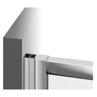 Sprchové dveře Ravak Blix BLDP2 120 dvoudílné, satin/grape, 0PVG0U00ZG