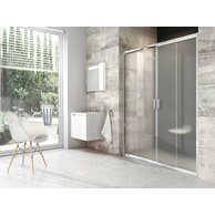 Sprchové dveře Ravak Blix BLDP4 120 čtyřdílné, lesk/grape, 0YVG0C00ZG