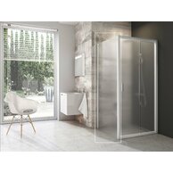 Pevná stěna Ravak Blix BLPS 80 jednodílná, bílá/grape, 9BH40100ZG