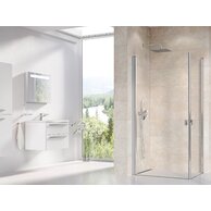 Sprchový kout Ravak Chrome CRV1/CRV1 80x90 rohový, chrom lesk