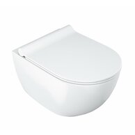 WC Ravak Uni Chrome RimOff závěsné, bílá, X01535