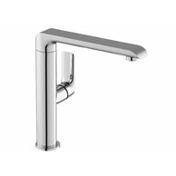 Baterie Ravak Flat umyvadlová, stojánková 262 mm s otočným ramínkem, bez výpusti, X070125