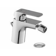 Baterie Ravak Flat bidetová, stojánková 121 mm s výpustí, chrom, X070122