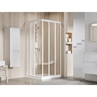 Sprchový kout Ravak Supernova ASRV3/ASRV3 75x90x198 rohový, bílá/grape