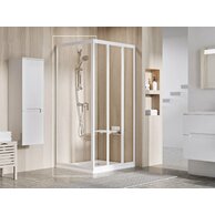 Pevná stěna Ravak Supernova APSS 75 198 jednodílná, bílá/transparent, 940301R2Z1