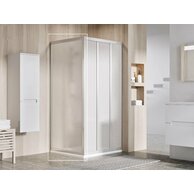 Pevná stěna Ravak Supernova APSS 90 198 jednodílná, satin/pearl, 94070UR211