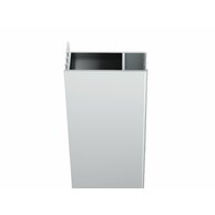 Ustavovací profil Chrome prodloužený CNPS, satin, E778801U19470