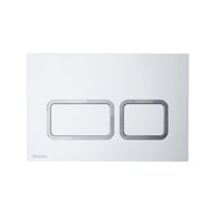 WC tlačítko Ravak Twin, satin, X01739
