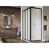 Pevná stěna Ravak Supernova APSS 75 198 jednodílná, černá/pearl, 940303R211