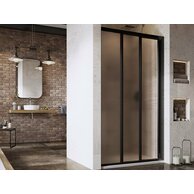 Sprchový kout Ravak Supernova ASDP3/APSS 90x80x198 rohový, černá/grape