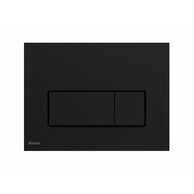 WC tlačítko Ravak Uni slim, černá, X01744