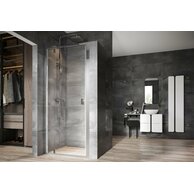 Sprchový kout Ravak Nexty NDOP1/NPSS 90x80 rohový, lesk/transparent