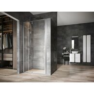 Sprchový kout Ravak Nexty NDOP2/NPSS 120x80 rohový, satin/transparent