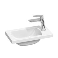 Umývátko Ravak Classic II 40 nábytkové, bez otvoru pro baterii, bez přepadu, bílá, XJX01140004