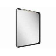 Zrcadlo Strip 600x700 black s osvětlením X000001570, X000001570