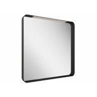 Zrcadlo Strip 800x700 black s osvětlením X000001571, X000001571