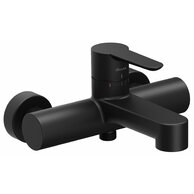 Baterie Ravak Puri vanová nástěnná, bez sprchového setu, černá, X070185