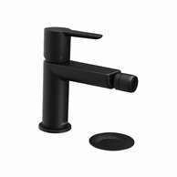 Baterie Ravak Puri bidetová, stojánková 151 mm s výpustí ClickClack, černá, X070189