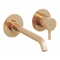 Baterie Ravak Espirit ES 019.00 RB B umyvadlová podomítková, bez tělesa, růžové zlato, X070352