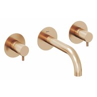 Baterie Ravak Espirit ES 021.00 vanová podomítková, s tělesem, růžové zlato, X070351