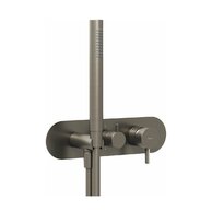 Sprchová souprava Ravak Espirit ES 065.00 RB D podomítková 2-cestná, bez tělesa, grafit, X070324