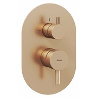 Baterie Ravak Espirit ES 065.00 RB E podomítková 2-cestná, bez tělesa, růžové zlato, X070362