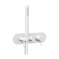 Sprchová souprava Ravak Espirit podomítková 3-cestná, bez tělesa, bílá mat, X070245