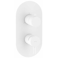 Baterie Ravak Espirit ES 068.00 RB F podomítková 3-cestná, bez tělesa, bílá mat, X070246