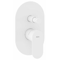 Baterie Ravak Eleganta EL 061.00 podomítková 2-cestná, s tělesem, bílá mat, X070261