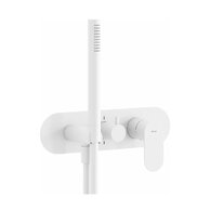 Sprchová souprava Ravak Eleganta EL 065.00 RB D podomítková 2-cestná, bez tělesa, bílá mat, X070263