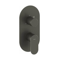 Baterie Ravak Eleganta EL 068.00 RB F podomítková 3-cestná, bez tělesa, grafit, X070334