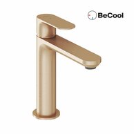 Baterie Ravak Eleganta EL012.00 umyvadlová, stojánková 170 mm s funkcí BeCool, bez výpusti, růžové zlato, X070413