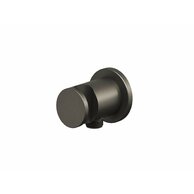 Držák sprchy Ravak s vývodem vody, grafit, X07P696