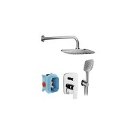 Sprchová souprava Ravak Classic podomítková sedmidílná, chrom, X07S016