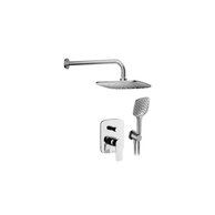 Sprchová souprava Ravak Classic podomítková šestidílná, chrom, X07S017