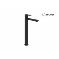 Baterie Ravak Chrome II umyvadlová, stojánková 300 mm s funkcí BeCool, bez výpusti, černá, X070461