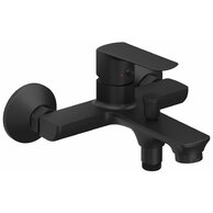 Baterie Ravak Life vanová nástěnná, bez sprchového setu, černá, X070479