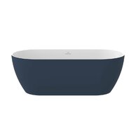 Vana Ravak Freedom O Tec 170x77 oválná akrylátová volně stojící, deepsea blue/bílá, krytka odtoku bílá, CD21400000