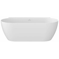 Vana Ravak Freedom Wall II Tec 170x87 oválná akrylátová volně stojící, bílá, krytka odtoku chrom, CC71000000