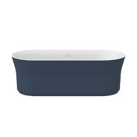Vana Ravak Ypsilon 180x80 oválná akrylátová volně stojící, deepsea blue/bílá, krytka odtoku bílá, XC00100071