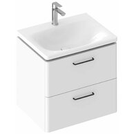 Skříňka pod umyvadlo Balance II 60, bílá / madlo černé