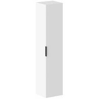 Skříňka vysoká Ravak Comfort II 35, bílá / madlo černé