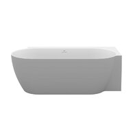 Vana Ravak Freedom Corner II Tec 175x86 oválná akrylátová volně stojící, smoke grey/bílá, krytka odtoku bílá, pravá, CC81500000