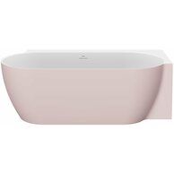 Vana Ravak Freedom Corner II Tec 175x86 oválná akrylátová volně stojící, alabaster pink/bílá, krytka odtoku bílá, pravá, CC81600000