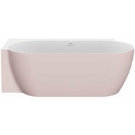 Vana Ravak Freedom Corner II Tec 175x86 oválná akrylátová volně stojící, alabaster pink/bílá, krytka odtoku bílá, levá, CC91600000