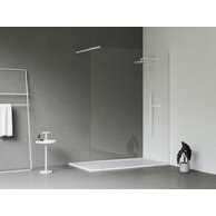 Sprchový kout Ravak Walk-In Wall Set 130, bílá mat/transparent, GW9WJ0E0SZ1