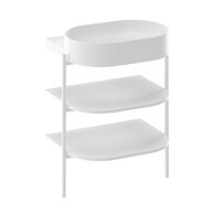 Nábytkový set Ravak Yard, policový nábytek 60 pod umyvadlo bílá, umyvadlo Yard 60 na desku kulaté bílé