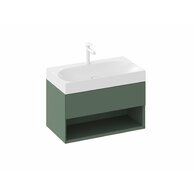 Skříňka pod umyvadlo Ravak SD Lite 80, grey green, X000001864